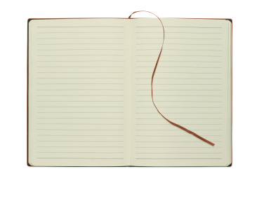 Logotrade biznesa dāvanas foto: A5 piezīmju grāmatiņa dūmakainā PU audumā