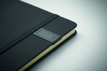 Logotrade ziemassvētku dāvanas foto: A5 piezīmju grāmatiņa ar integrētu USB