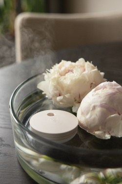 Logotrade logo dāvanas foto: Breevia RCS plastmasas atkārtoti uzlādējams peldošs mitrinātājs