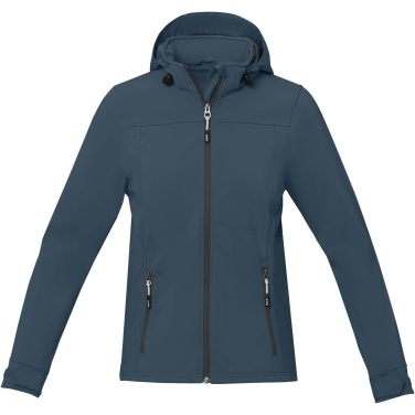 Logotrade biznesa dāvanas foto: Langley sieviešu softshell jaka
