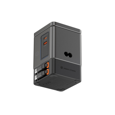 Logotrade Ideja dāvanas foto: Urban Vitamin Sacramento 105W GAN lādētājs+ievelkami kabeļi