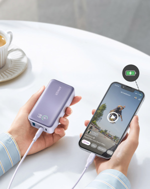 Logotrade Ideja dāvanas foto: Anker Powerbank PowerCore 10.000mAh 30W ārējais akumulators