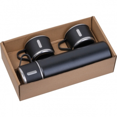 Logotrade biznesa dāvanas foto: Termisko pudeļu komplekts ICELAND