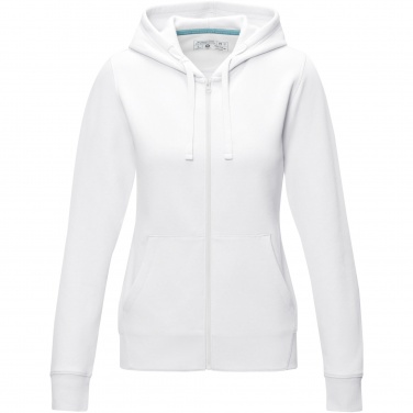 Логотрейд pекламные подарки картинка: Ruby women’s organic recycled full zip hoodie