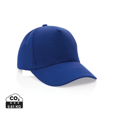 Логотрейд pекламные cувениры картинка: Кепка Impact 5panel 280gr из переработанного хлопка с трассером AWARE™