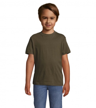 Логотрейд pекламные cувениры картинка: ФУТБОЛКА REGENT KIDS 150г