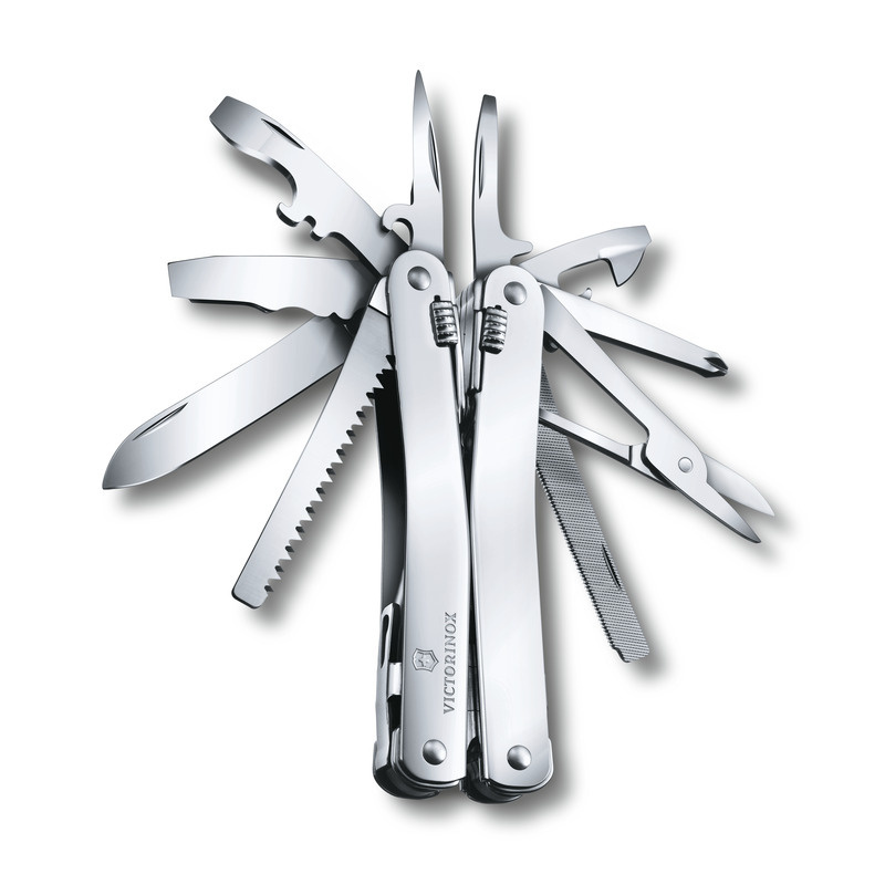 Лого трейд бизнес-подарки фото: SwissTool Spirit X - 25 инструментов Victorinox