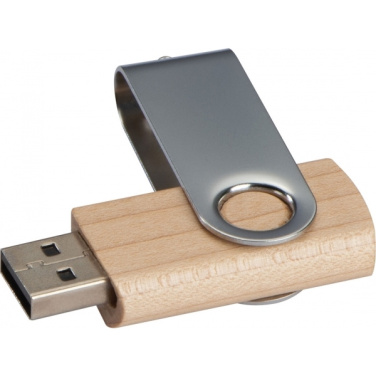 Логотрейд pекламные cувениры картинка: USB-накопитель 4 ГБ LESSINES