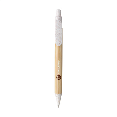 Лого трейд pекламные продукты фото: Шариковая ручка Bamboo Wheat Pen из пшеничной соломы