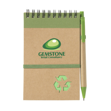 Логотрейд pекламные подарки картинка: RecycleNote-M Бумажный блокнот