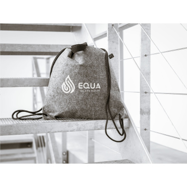Логотрейд pекламные cувениры картинка: Рюкзак GRS RPET Felt PromoBag Plus