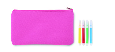 Лого трейд pекламные подарки фото: Pencil case with markers