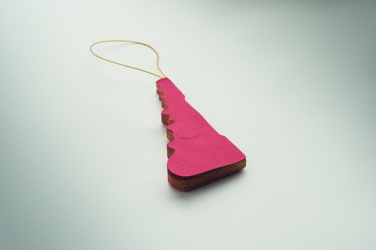 Лого трейд бизнес-подарки фото: Christmas paper tree hanger