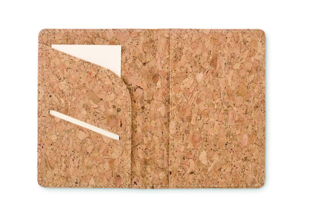 Лого трейд pекламные подарки фото: Cork passport holder