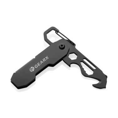 Логотрейд бизнес-подарки картинка: Складной EDC-инструмент Gear X с карабином и резаком для посылок