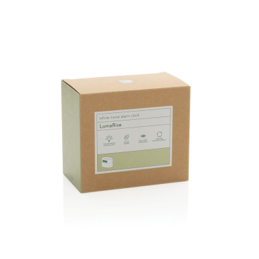 Логотрейд бизнес-подарки картинка: Будильник с белым шумом LumaRise RCS из переработанного пластика