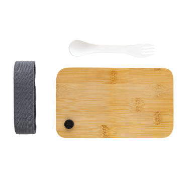 Логотрейд бизнес-подарки картинка: Ланч-бокс RCS RPP с бамбуковой крышкой