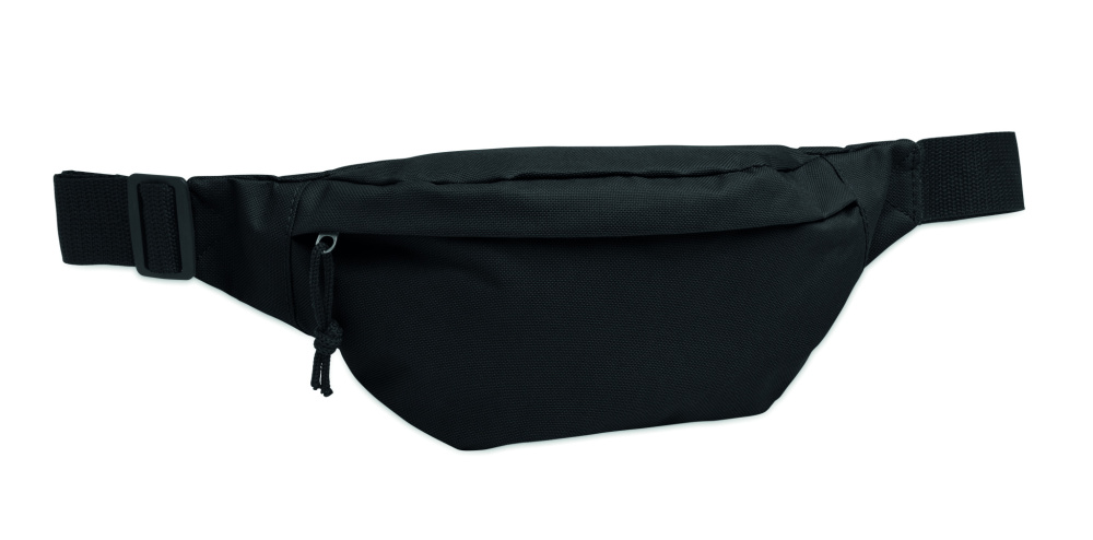 Логотрейд pекламные cувениры картинка: Waist bag in 600D RPET