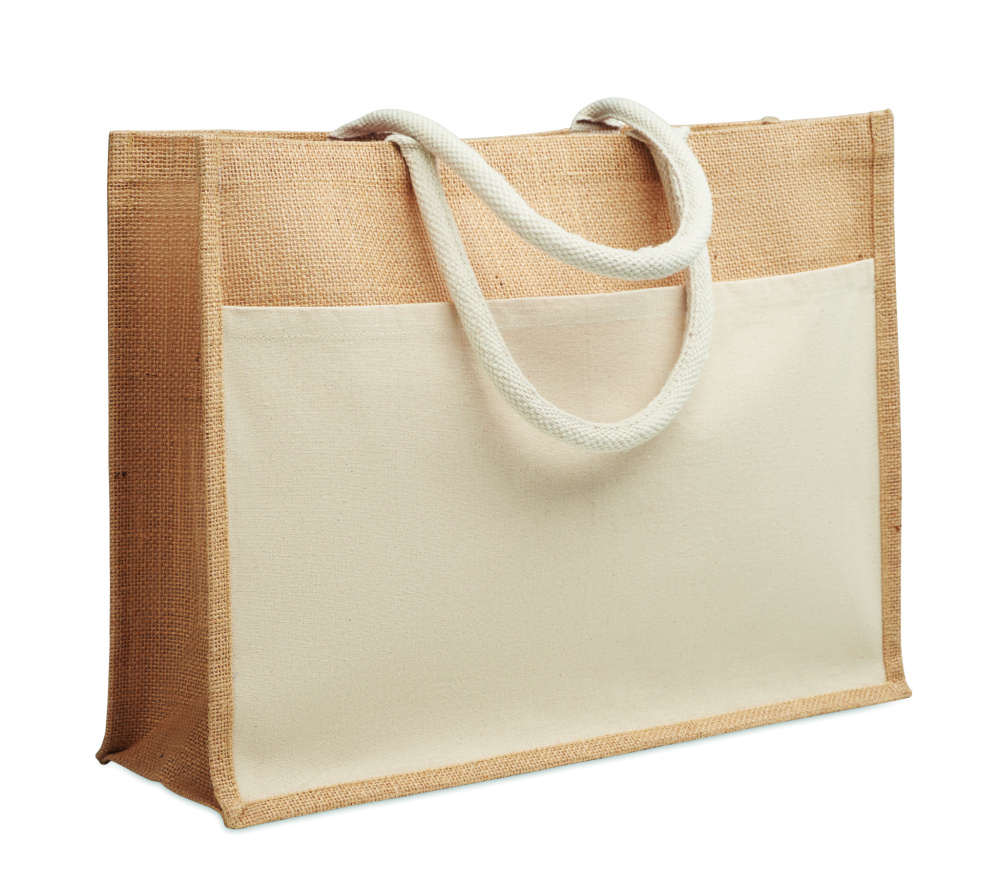 Лого трейд pекламные продукты фото: Jute shopping bag