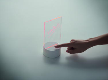 Лого трейд pекламные cувениры фото: Light-up LED memo board