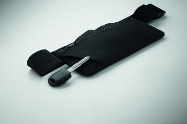 Лого трейд pекламные cувениры фото: Sports waist bag 600D RPET