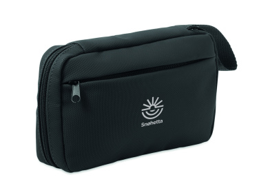 Логотрейд pекламные подарки картинка: Toiletry bag 600D RPET