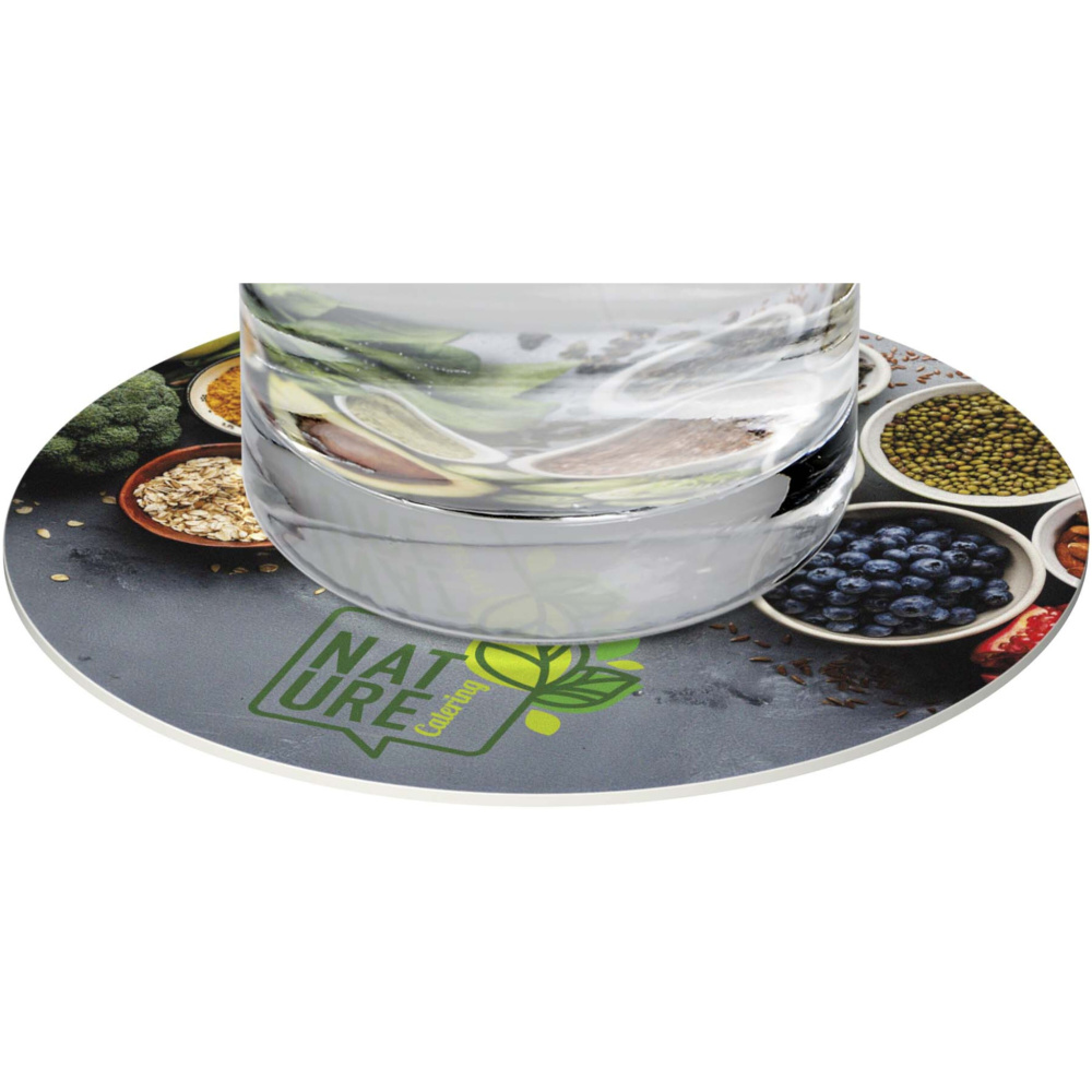 Логотрейд pекламные подарки картинка: Круглая подставка Lumin