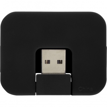 Logotrade reklamprodukter bild: Gaia 4 portars USB-hubb