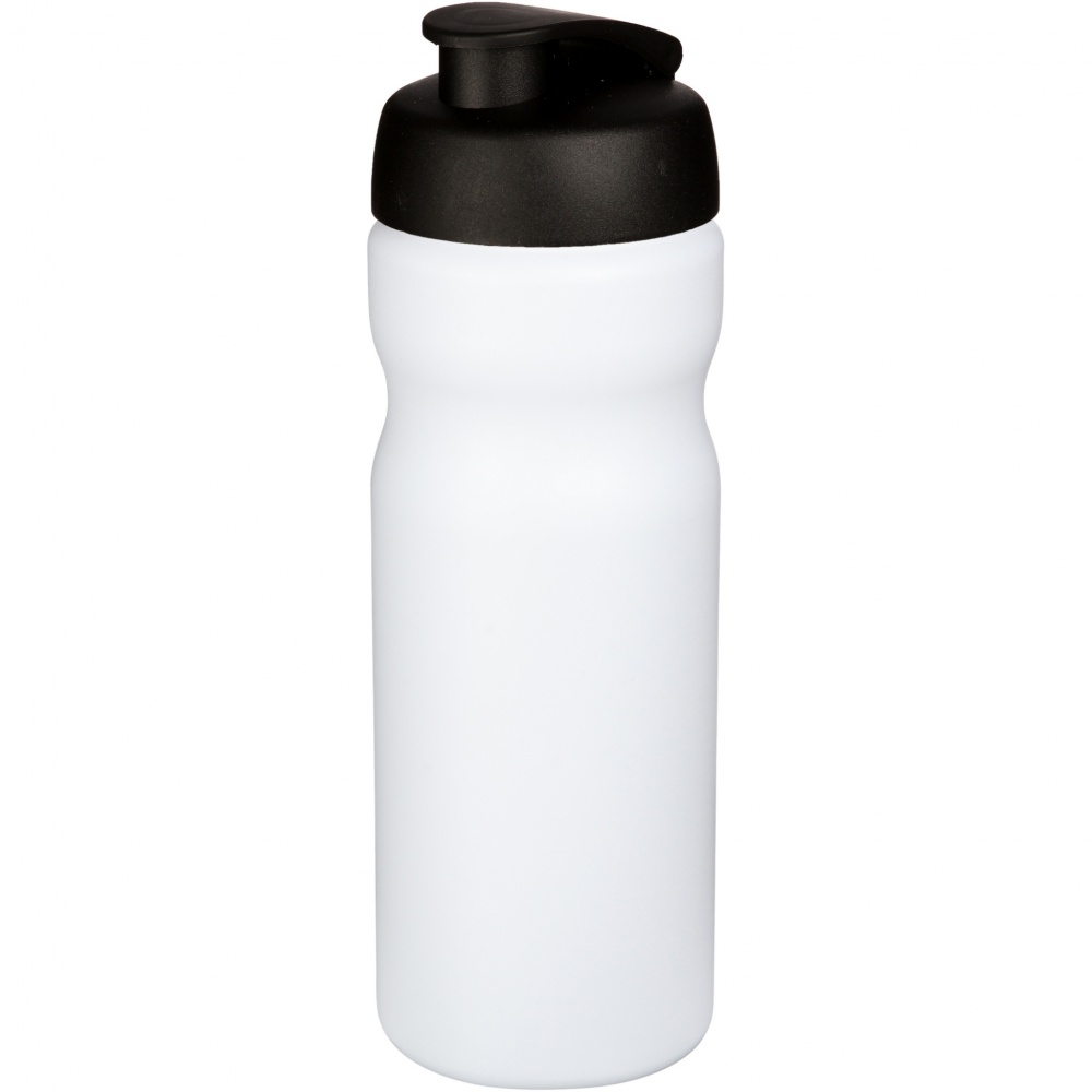 Logotrade profilreklam bild: Baseline® Plus 650 ml sportflaska med uppfällbart lock
