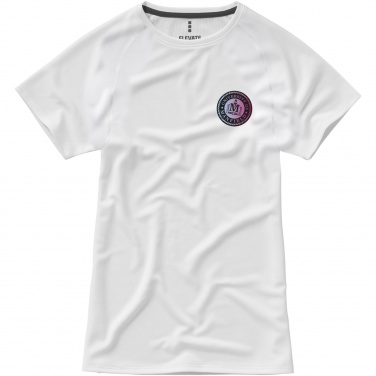 Logotrade profilreklam bild: Niagara kortärmad funktions t-shirt för dam