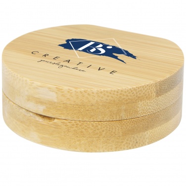 Logotrade presentreklam bild: Afrodit fickspegel av bambu