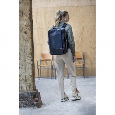 Logotrade reklamprodukter bild: Expedition Pro 17-tums expanderbar laptopväska av återvunnet GRS-material, 35 l