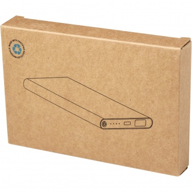 Logotrade profilreklam bild: Pep 4 000 mAh Type C-powerbank av återvunnen aluminium 
