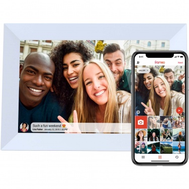 Logotrade kampanjprodukter bild: Prixton Prado 10 tum Frameo digital fotoram med wifi