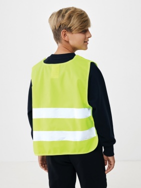 Logotrade kampanjprodukter bild: Reflexväst för barn 7-12 år, GRS återvunnen PET