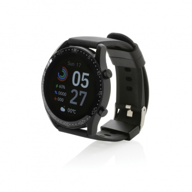 Logotrade profilreklam bild: Rund Fit watch RCS återvunnen TPU
