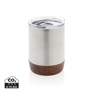 Logotrade profilreklam bild: RCS Re-steel kork liten vakuummugg