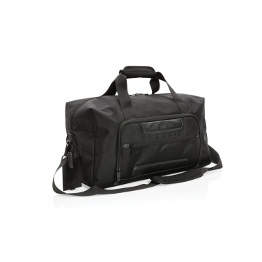 Logotrade profilprodukter bild: Swiss Peak AWARE™ RPET Voyager weekendväska