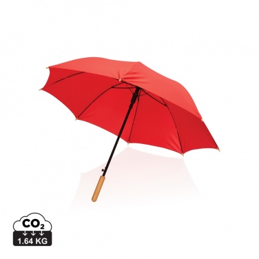 Logotrade kampanjprodukter bild: 23" Impact AWARE™ RPET 190T auto open paraply bambu