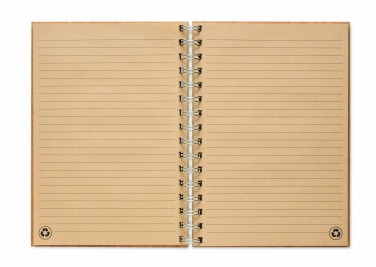 Logotrade presentreklam bild: A5 anteckningsbok i bambu