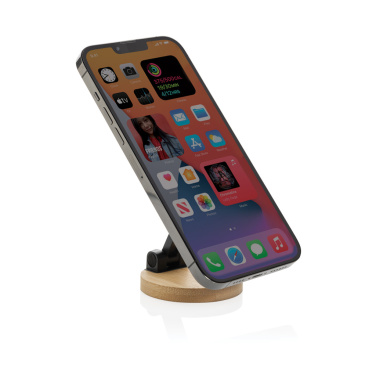 Logotrade kampanjprodukter bild: Magmount RCS telefonställ i bambu och återvunnen plast
