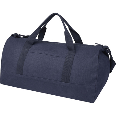 Logotrade profilreklam bild: Porter 500 g/m² duffelväska av Aware™-återvunnet material på 50 l