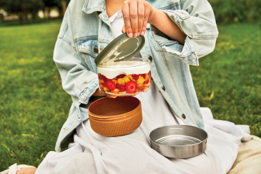 Logotrade kampanjprodukter bild: Black+Blum Lunchskål i glas 750 ml