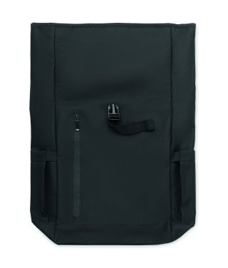 Logotrade profilprodukter bild: Rolltop dataryggsäck 600D