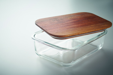 Logotrade profilreklam bild: Lunchlåda i glas 800 ml
