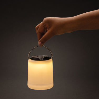 Logotrade profilreklam bild: Limio RCS bärbar, uppladdningsbar bordslampa i plast