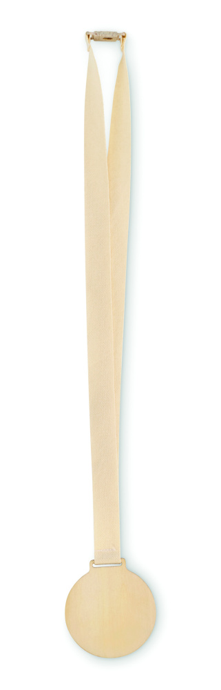 Logotrade kampanjprodukter bild: Medalj i trä