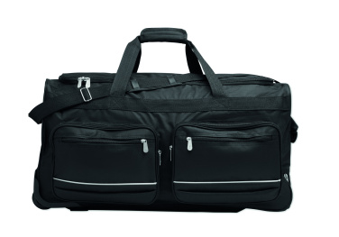 Logotrade reklamprodukter bild: Duffelbag Trolley 600D RPET