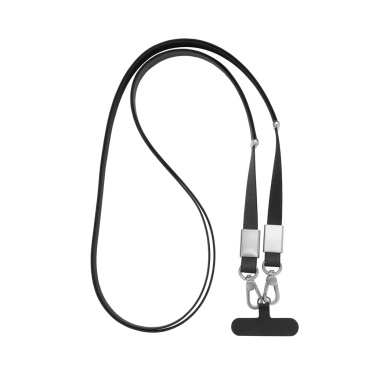 Logotrade profilreklam bild: Nivo Crossbody lanyard i RCS återvunnen PET