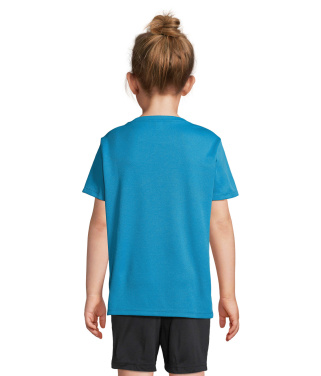 Logotrade reklamprodukter bild: SPRINT KIDS SPORTS T-SHIRT